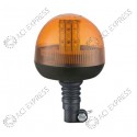 Gyrophare orange LED basic R10 sur hampe