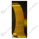 Rouleau de bande de silouhettage jaune ECE 104 45m