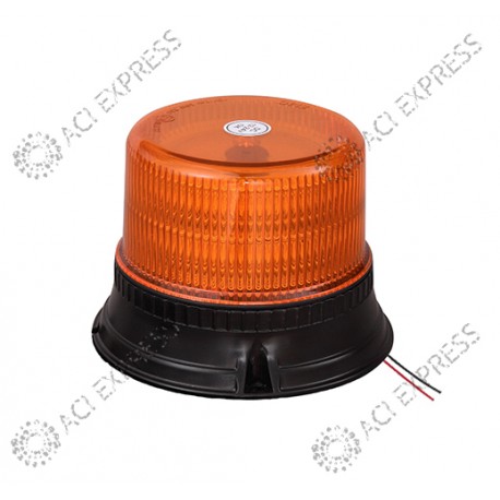 Gyrophare ORANGE LED SEKAR R65 12/24V