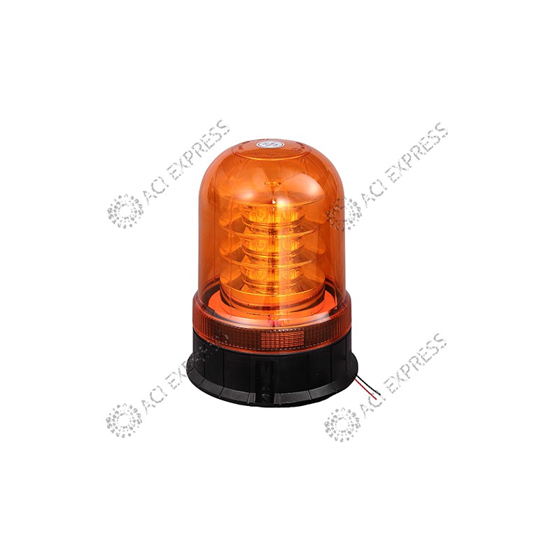 12V/24V 97cm 72 LED Ambre Orange Grand Gyrophare Toit Balise Dépanneuse Camion 