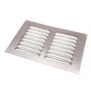 Grille d'aération pour fourgon 150x150mm Aluminium LOUVRE