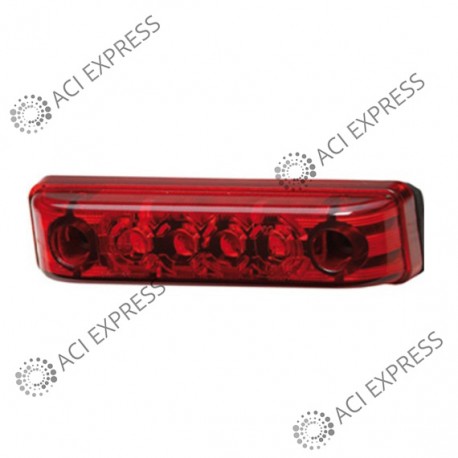Feu de gabarit led MINI Rouge 24V