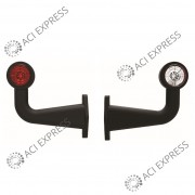Feu_sur_antenne_LED_BICOLORE_90Degres_Camions_Camionnette_Dépanneuse_4x4_Poids lourd_camions Benne_Frigos_Remorques_Plateaux_Con