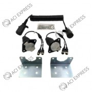 Adaptateur pour semi-remorques pour 2 caméras