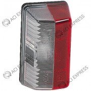  Feu_d’encombrement_Suspendu_Cristal-rouge_Cabochon_seul _camion_poids_lourds_véhicule utilitaire_camionette